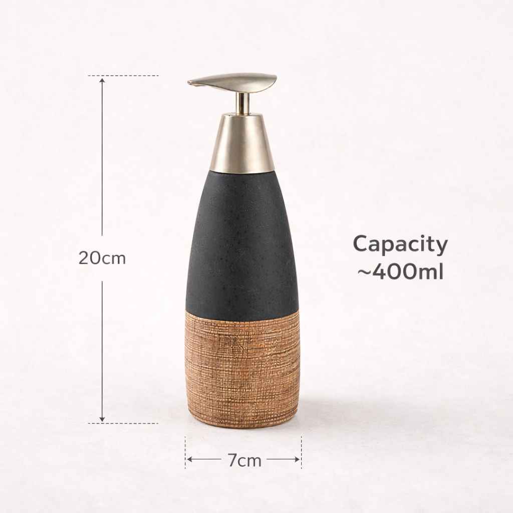Ceramic Soap Dispenser (400 ml)