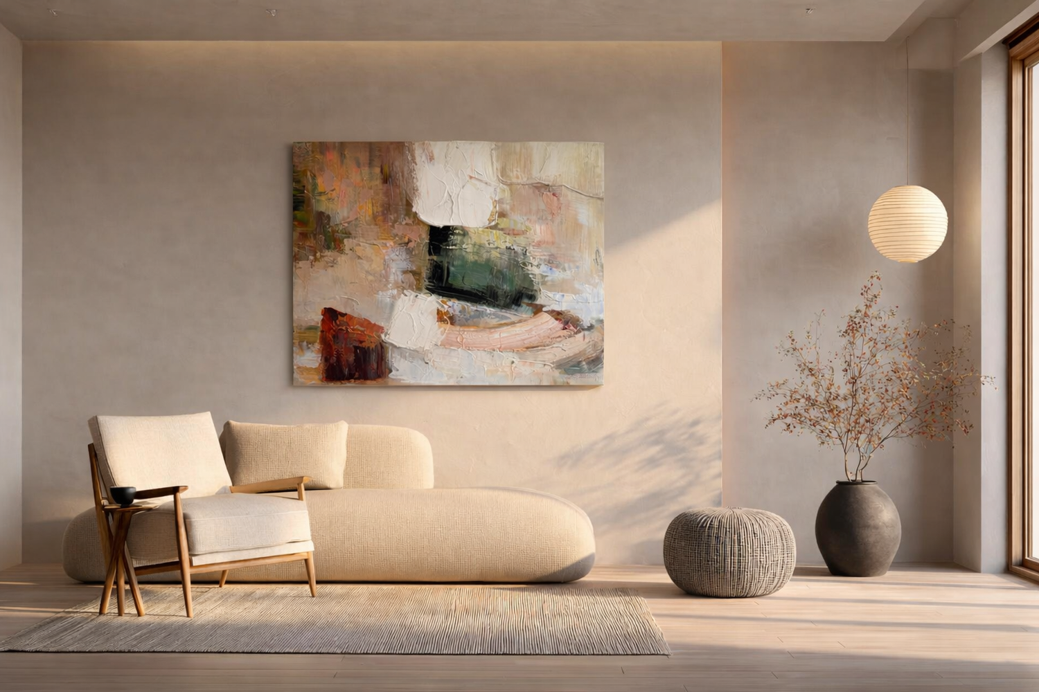 Hand-painted oil paintings and textured wall art for New Zealand homes