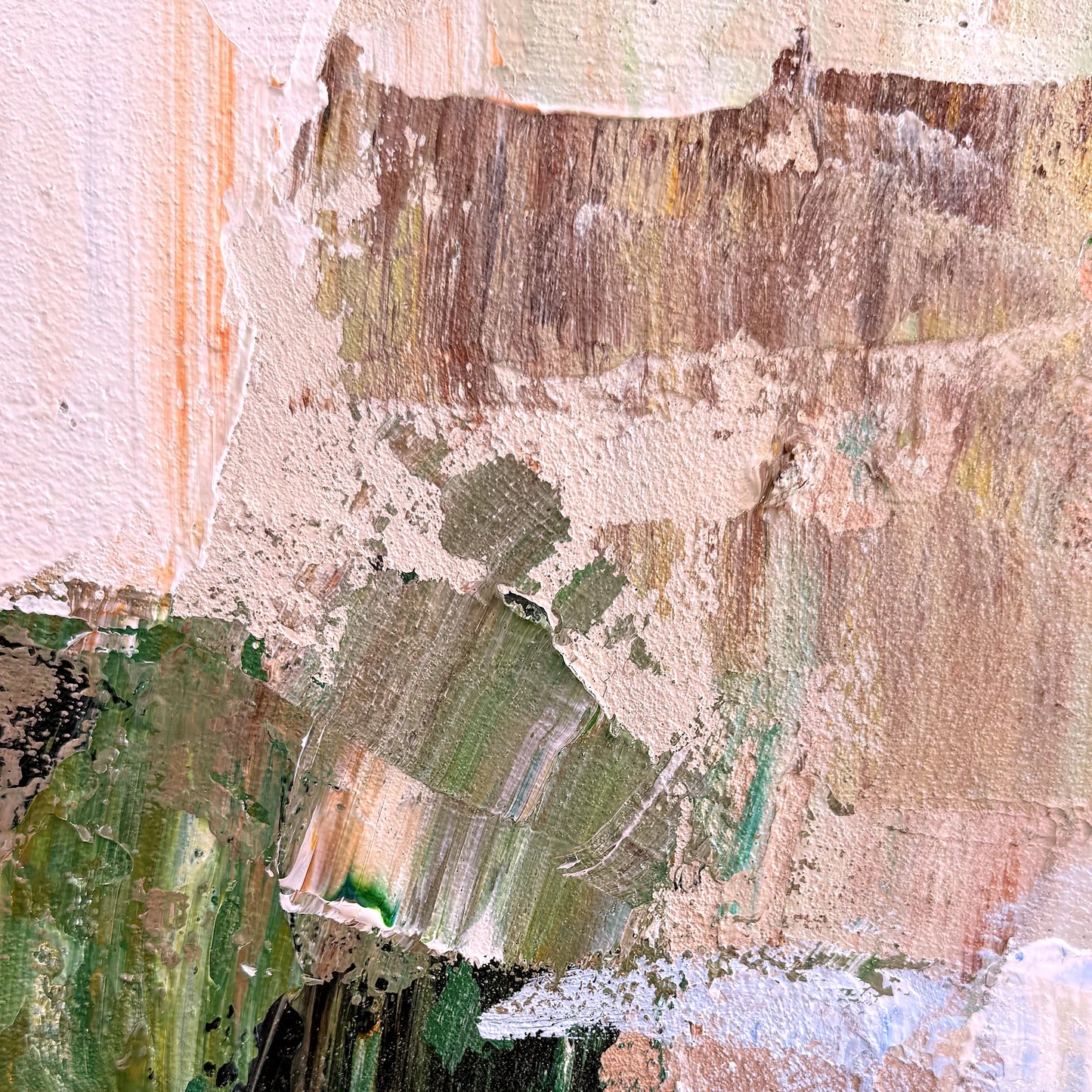 QIBI-BLUSH-MOSS-60X60-WF painting closeup detail