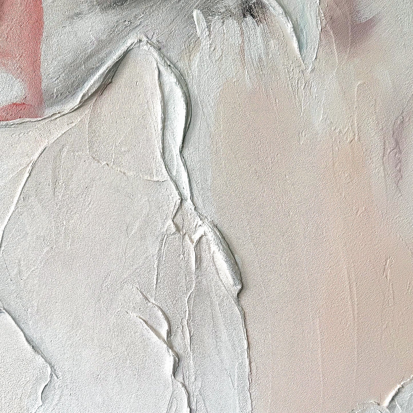 QIBI-PALE-PETAL-70X100-WF painting closeup detail