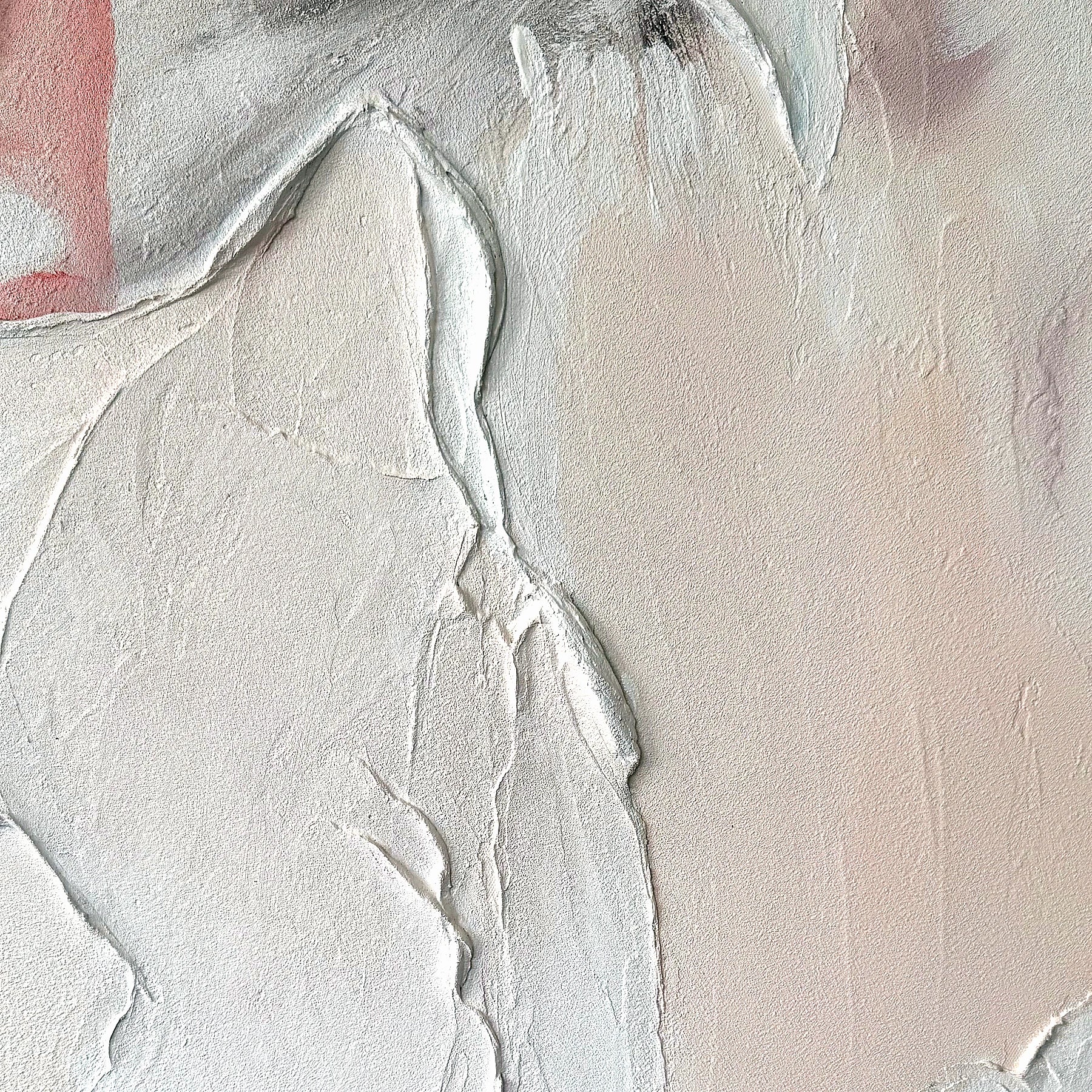 QIBI-PALE-PETAL-70X100-WF painting closeup detail