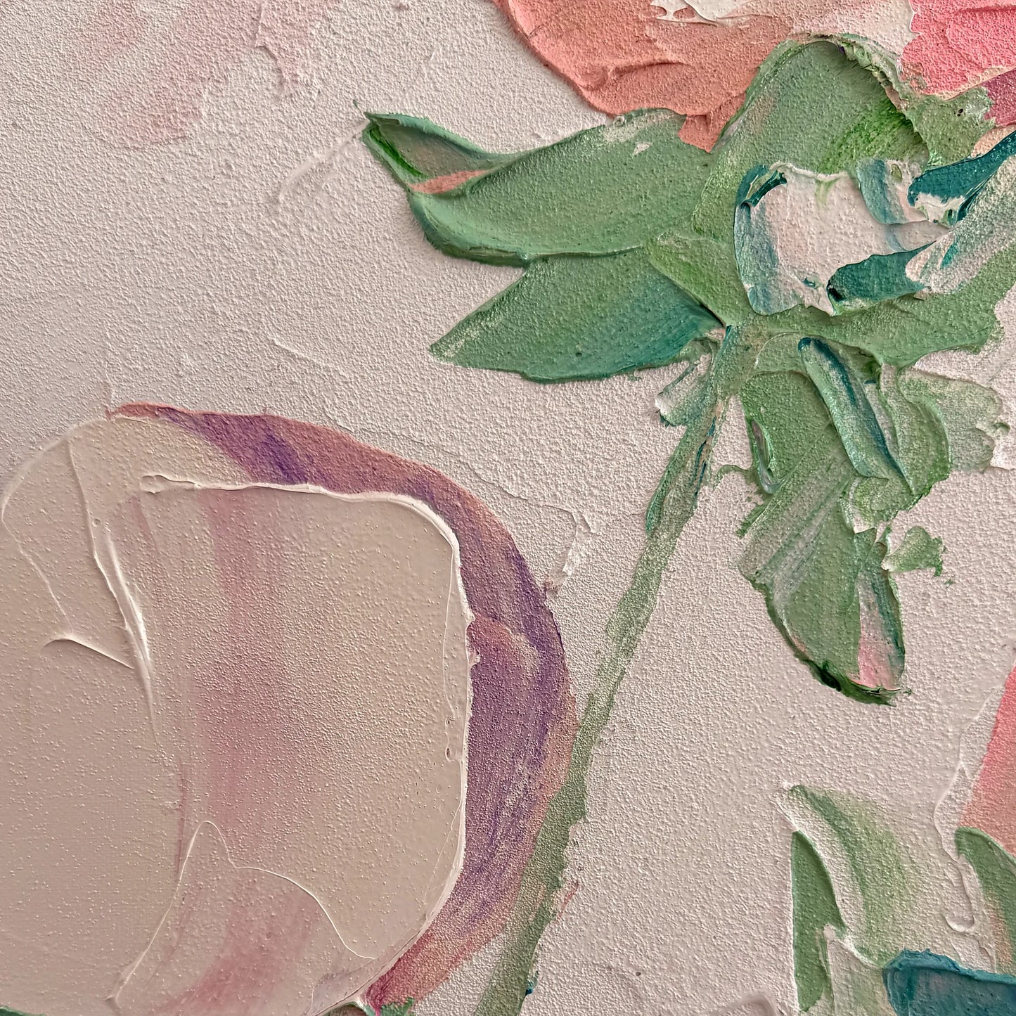 QIBI-SOFT-BLOOM-70X100-WF painting closeup detail