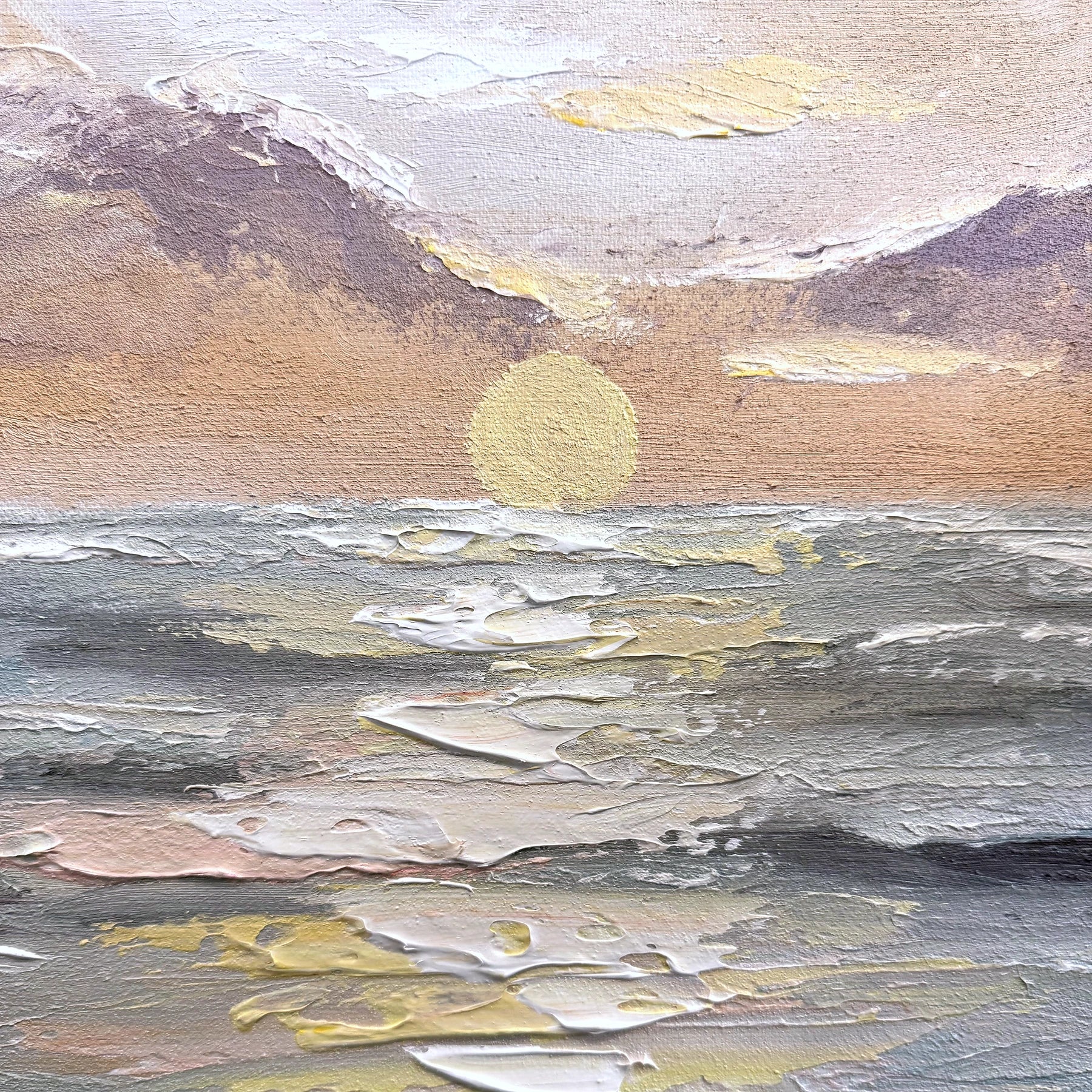 QIBI-SUNSET-COVE-50X70-WF painting closeup detail