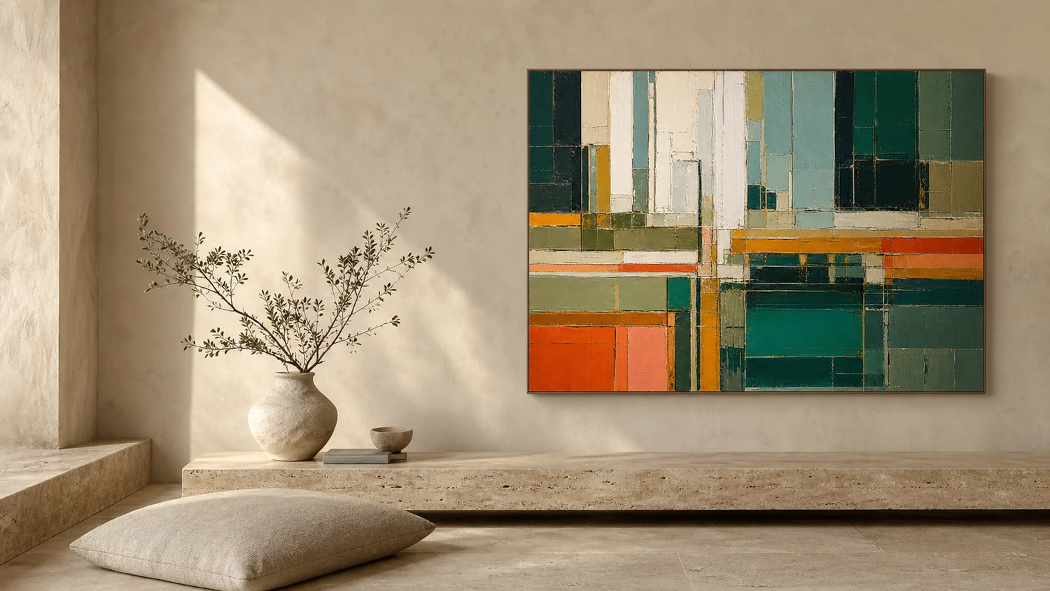 Hand-painted oil paintings and textured wall art for Australian homes